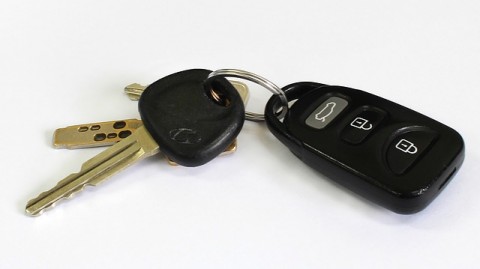 clés de voiture de location